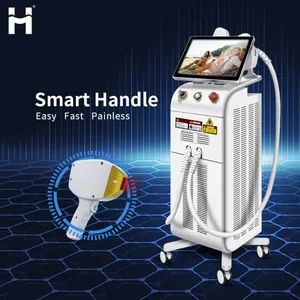 Ice Titanium 808nm Diode Laser Hair Removal Machine Professional 755nm 808nm 1064nm Permanent Laser Hair Removal Machine - Shandong Huamei Technology Co., Ltd. - China