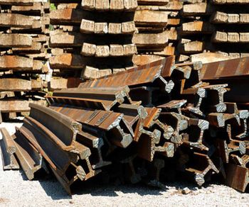 Heavy Duty Used Rail Scrap R50 R65 Iron Metal Tracks JIS Standard H1-H2 Grade Ready to Ship - AGRONOVA - United States