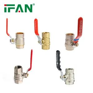 ASTM F1974 Customized Female Male Thread Brass Ball Valves - Zhejiang Ifan Piping Co., Ltd. - China