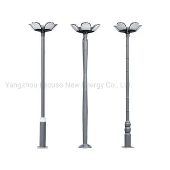 Solar Lawn Wall Street Stake Lights Round Pillar Garden Light - Yangzhou Lecuso New Energy Co., Ltd. - China