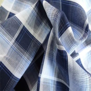 High Quality Cotton and Linen Fabric Color Plaid Breathable Shirt Fabric - Tongling Richeng Textile Printing & Dyeing Co., Ltd. - China