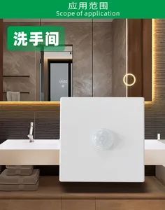 220V PIR Motion Sensor Wall Switch Lamps Home Decor Luxury Control LED Ceiling Fans Light Sensor Switch for Corridor Lighting - Shenzhen Tuodi Electronics Co., Ltd - China