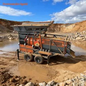 Small-Scale Alluvial Gold Mining Equipment Gold-Gravity-Separation Portable Gold Washing Machine for Alluvial-River-Deposits - Downunder (Shandong) Mining Technology Co., Ltd. - China
