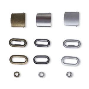 Metal Customized Logo Custom Color Hook Hat Cap Buckles with Eyelets - Hangzhou Yuming Garment Accessories Co., Ltd. - China