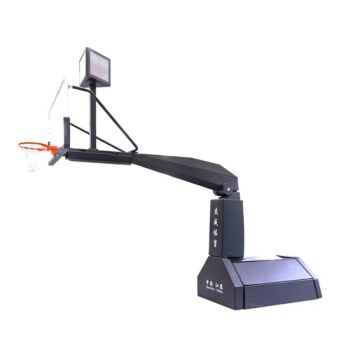 Custom Adjustable Basketball Equipment Electric Hydraulic Basketball Stand for Entertainment - Jiangsu Jiewei Sports Facilities Co., Ltd. - China