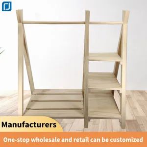 Customizable Room with Simple Movable Strap for Shoe Storage, Grid Pedals, Solid Wood Hangers - Shandong Aijia Youpin Intelligent Technology Co., Ltd. - China