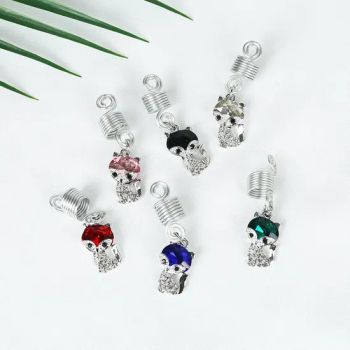 Alileader Fox Beads 10Pcs Pack Metal Plastic Wood Links Rings Tubes Dreadlock Beads 15D - Xuchang Leyide Import And Export Trading Co., Ltd. - China