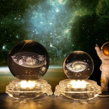 Custom Christmas Glass Snow Globe Night Lights Christmas Gifts and Holiday Decorations - Lu'an Woma Import and Export Co., Ltd. - China