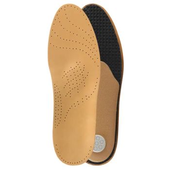 Quilted Leather Orthotic Insoles Customized Arch Support Comfort - Wenzhou Future Shoe Material Co, . Ltd - China