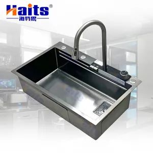 Kitchen Cabinet Fittings Accessories Commercial Grade Custom Size Stainless Sink - JIANGMEN TI HOUSE CO.,LTD - China