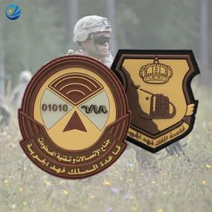 Custom Kuwait PVC Patches Garment Accessories Rubber Patches Shoes Badges - YC Badges (Zhongshan) Limited - China