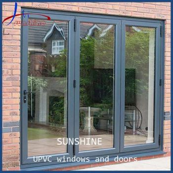 Bifold Patio Door Sliding Accordion Doors Vinyl Folding Folding Patio Doors - Fuzhou Sunshine Building Materials Co., Ltd. - China