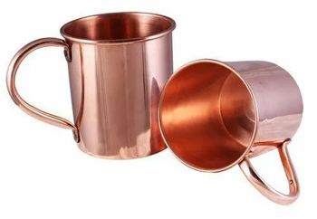 Copper Mule Mugs Material Pure Copper Intended Use Drinking Anything Health Benefit Copper Is Very Useful For - Ahmad India Inc - India