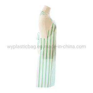 Blue White Disposable Plastic Aprons for Painting PE Polyethylene Apron - WEIFANG WEYEA PLASTIC PRODUCTS CO., LTD. - China