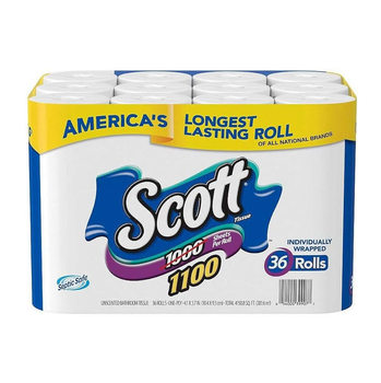 Best Price Supplier Scott 1100 Unscented Bath Tissue, 1-ply (36 Rolls) Cheap Price - N.G westen holding B.V - Netherlands
