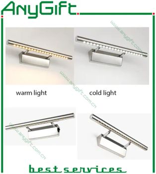 Stainless Steel Bathroom Bedroom Mirror LED Light -Ml-03 Trademark OEM HS Code 9405100000 Model NO. AG-ML-03 Origin Guangdong, - Anygift Promotions Limited - China