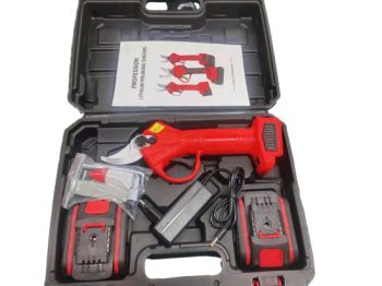 Powerful Rechargeable Electric Scissors for Fruit Trees Origin China Trademark OEM HS Code 84244100 Model NO. DL-BC35K Production Capacity - Taizhou Kesiwo Garden Tools Co., Ltd. - China