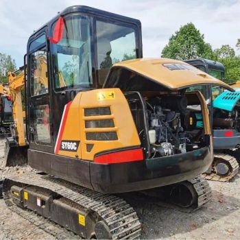 Used Sany Sy60c Crawler Digger Mini Used Engineering Construction Machinery - Hefei Langzhu Construction Machinery Co., Ltd. - China
