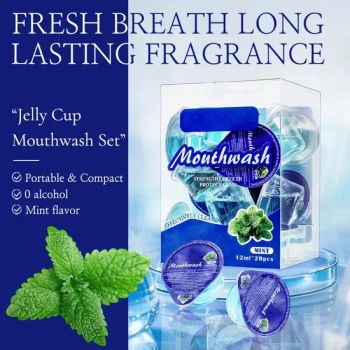 Qingyuan Kemei Cosmetics Factory Travel Size Portable Mouthwash Alcohol Free Natural Antiseptic Mouthwash Capsules for Women Men Adults - QINGYUAN KEMEI COSMETICS Co., LTD. - China