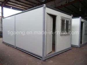 20FT 40FT Chile Standard Flat Packed Resistant Prefabricated Office Detachable Container House - Henan Tiga Engineering Co., Ltd. - China
