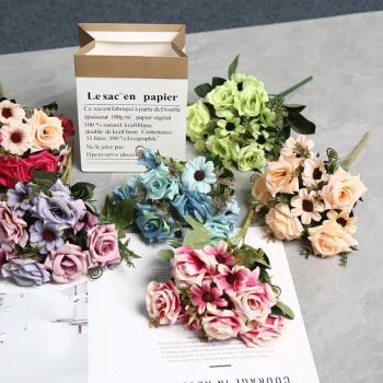 Gift-Worthy Artificial Flower Decoration Thoughtful Presents Silk Tree Delphinium Freesia Home Decor Wedding Decoration Party Decoration Flower - Tianjin Boyao Import and Export Trade Co., Ltd. - China