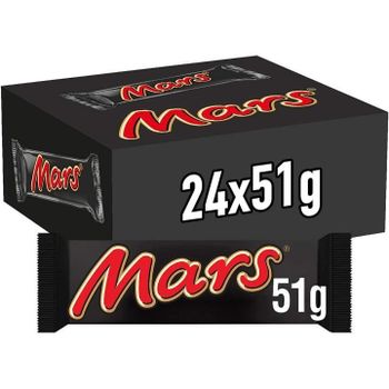 Premium Mars 51g Chocolate Bar Excellent Quality Wholesale Price Sweet Caramel Nougat Milk Chocolate Snack Treat from PLANETE COMMERCE Premium Mars 51g Chocolate Bar Excellent Quality Wholesale Price Sweet Caramel Nougat Milk Chocolate Snack Treat - PLANETE COMMERCE - France