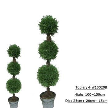 Evergreen Ornamental Tower Shape Artificial Plant - Guangdong Songtao Co., Ltd. - China