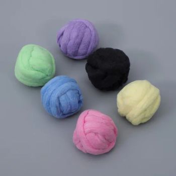 100% Pure Absorbent Cotton Sliver Raw Cotton for Cotton Buds Packaging 500g/Bag Transport Package PE Bag Sterilization Eo or Steam - AnQing Jiaxin Medical Technology Co., Ltd. - China