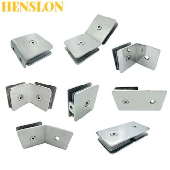 Bathroom Glass Shelf Clamp 90 Degree - Gaoyao Henslon Hardware Factory - China
