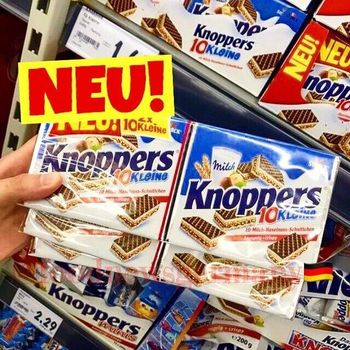 Knoppers Delicious Wafer Snack with Crunchy Texture and Creamy Filling Fresh Taste for Every Bite You Enjoy - PLANETE COMMERCE - France