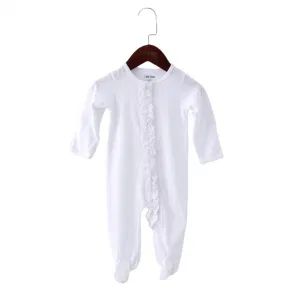 Newborn Coveralls Romper Jumpsuit Unisex Long Sleeve One Pieces Bodysuits - Keenago Holdings Limited - China