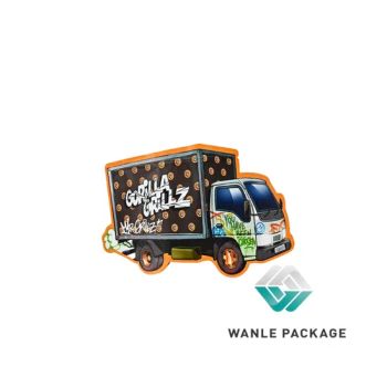 Custom Shaped Bag Resealable Zipper Packs Special Unique Child Proof Mylar Bags - Zhejiang Wanle Packaging Co., Ltd. - China