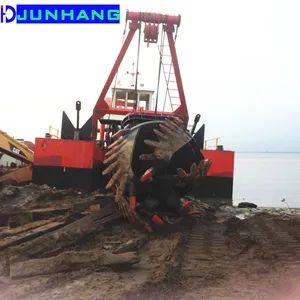 12 Inch 1500m3 H Hydraulic Drive Cutter Suction Dredger Multifunctional Economical Durable River Sand Dredging Machine - Qingzhou Junhang Environmental Protection Technology Co., Ltd. - China