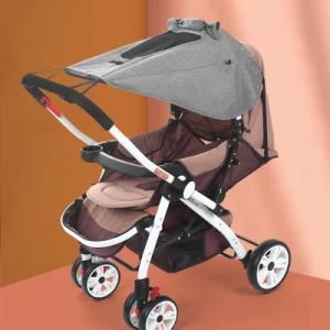 New Two-Way Baby Prams Sun Visor Sun Shade Canopy Cover Sunscreen UV Protection Stroller Accessories - Hansen King Industrial Trading Co., Ltd. - China