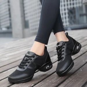Women's Dance Shoes White Fitness Black Cheerleading Shoes Factory Customization Cheer Athletic Training Shoes - INNER MONGOLIA BENIS COMMERCIAL AND TRADE CO., LTD. - China