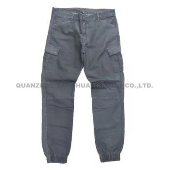 Mens Boys Cargo Pants Cotton Garment Washed Trousers Length Long Origin China Model Straight Feature Vintage Material - QUANZHOU LONGHUA TRADING CO., LTD. - China