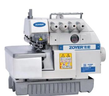Zhejiang Zoyer 4-Thread Garment Overlock Sewing Machine Color CE Power 550W Condition New Drive Foot Step Trademark - Zoyer Sewing Machine Co., Ltd. - China