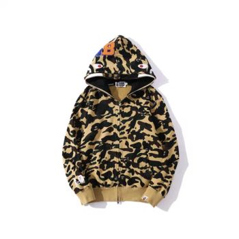 High Quality Shark Jointed Brand Hood Zip-up Jacket Mens Sweater Camouflage Print Design Hooded Womens Sweater Tracksuit Hoodie - GUANGZHOU HUMLISUN IMP & EXP CO.,LTD. - China