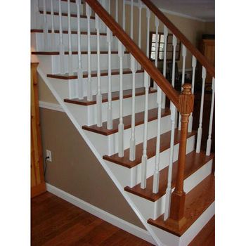 Wooden Stairs Quality Level Fine Quality Finish Quality Strong - New Royal Furniture And Saw Mills - India