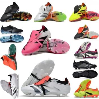 Designer Football Boots Gift Bag Soccer Boots Accuracy Elite Tongue Fg Boots Metal Spikes Football Cleats Mens Laceless Soft Leath - Guangzhou Yongmai Trading Co., Ltd. - China