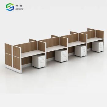 Partitioned Work Desk Modern Call Center Office Workstations Cubicles - Foshan Hanlong Furniture Co., Ltd. - China