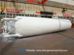 1000t 1500t Large Capacity Vertical Cement Fly Ash Silo for Concrete Batching Plant - HENAN SHENGMAO MACHINERY CO., LTD. - China