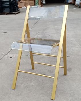 Premium Resin Folding Chairs for Weddings and Banquets MOQ 50PCS Rotary Fixed Shape Square Condition New Folded Folded Model NO. - Foshan Sabo Furniture Co., Ltd. - China