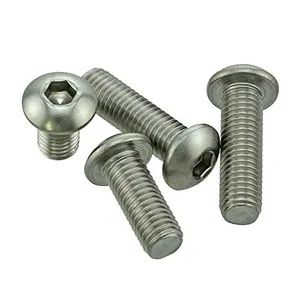 Stainless Steel A2-70, Metric Socket Head Cap Bolts Screws, Allen Socket Drive, Hex Socket Cap Screw, Machine Full Thread Forauto Motorcycle Parts Accessories - Fastener Group (Anhui) Co., Ltd - China