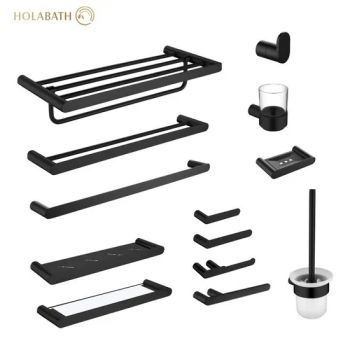 Stainless Steel Toilet Brush Holder Non-Corrosive Design Bathroom Vanity Organizer - Jiangmen Mega Casa Co., Ltd. - China