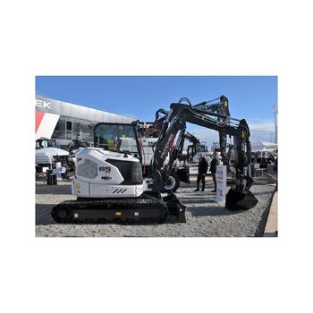 HMK 65 ZT compact excavator supplied for urban excavation landscaping and utility work - MASI TRADING GMBH - Germany
