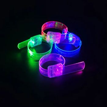 Smart Sound Activated Glowing LED Light up Wristband Flashing LED Bracelet for Event - GLORIOUS PROMO CO.,LIMITED - China