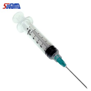 1ml 3 Ml 5ml 10ml Disposable Plastic Luer Lock Syringes with Needle - Yangzhou Super Union Medical Material Co., Ltd. - China