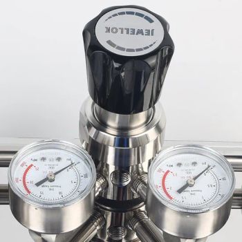 Jewellok High-Purity Single Stage Wall and Cabinet Mounting Pressure Control Panels Reducing Valve Manufacturer for Petroleum and Semiconductors - Shenzhen Jewellok Technology Co., Ltd - China