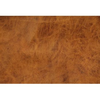 tan Oily GOAT CRUNCH LEATHER, For footwear Finish Oily Pattern waxy Texture Crunchy Thickness 0.8-0.9mm Size 4-6 Sqft, 4-6 - A P Leather Co. Private Limited - India